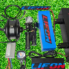 Hub motor sat and battery charger