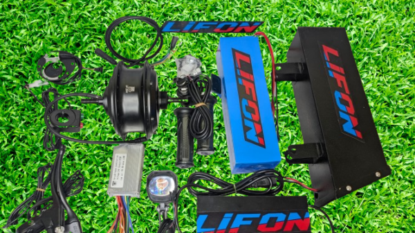 Hub motor sat and battery charger