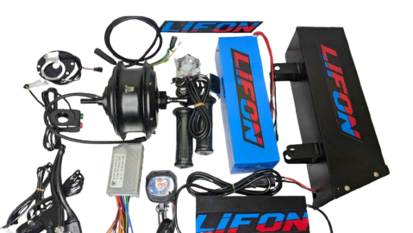 Hub motor sat and battery charger