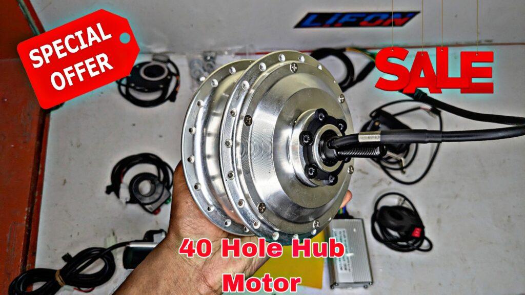 40 hole hub motor