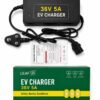 36V 5AH LITHIUM CHARGER